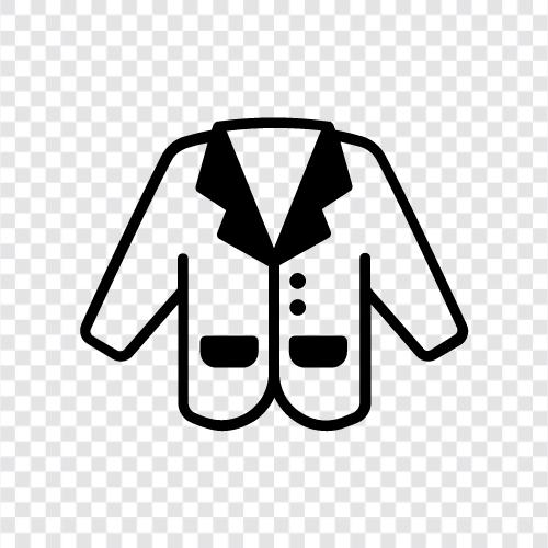 coat, jacket, shirt, dress icon svg