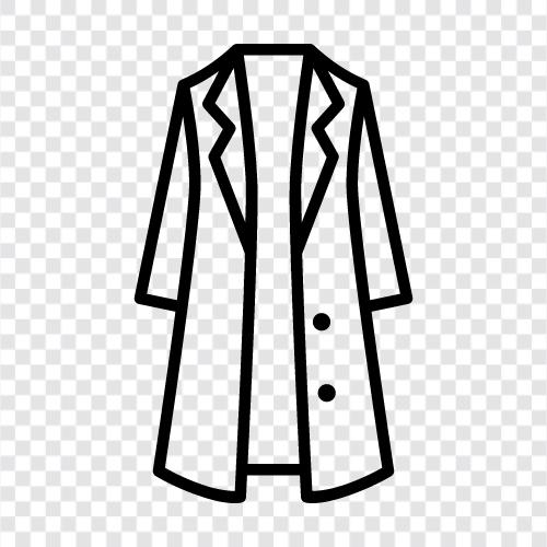 coat, winter coat, trench coat, parka icon svg