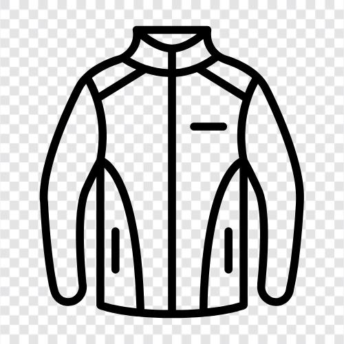 coat, topcoat, raincoat, windbreaker icon svg