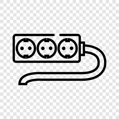 coaxial cable, cable TV, highspeed cable, CAT 5 cable icon svg