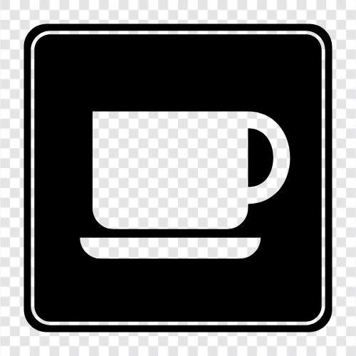 Kaffee, Koffein, Java, Frühstück symbol
