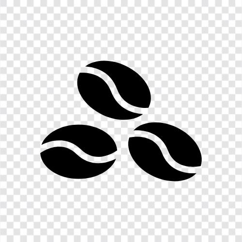 coffee, beans, ground coffee, beans for coffee icon svg