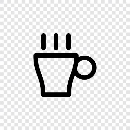 kahve, kahve makinesi, espresso, latte ikon svg