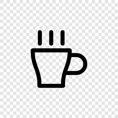 Kaffee, java, Espresso, gedämpfte Milch symbol