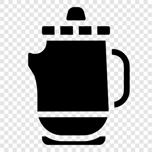 coffee, tea, espresso, pot icon svg