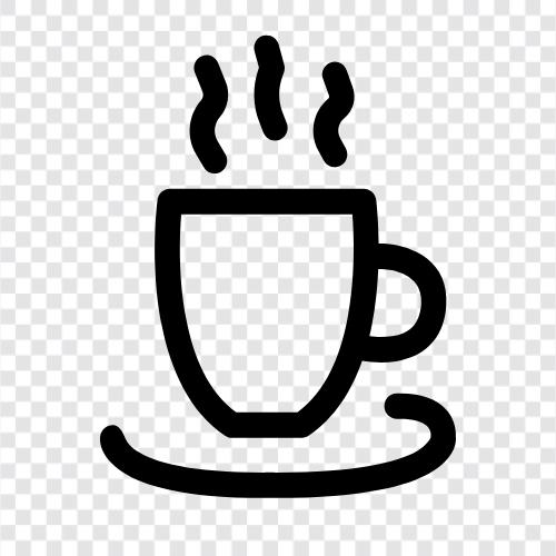 coffee, caffeine, java, black icon svg