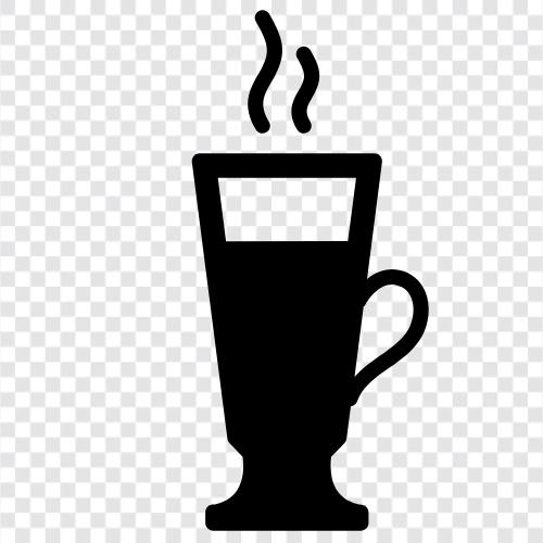 Kaffee, Cappuccino, Latte Macchiato, Espresso symbol