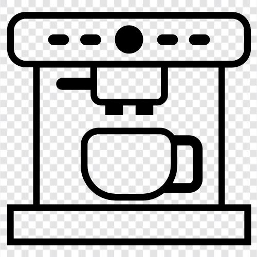 Kaffeemaschine, Kaffee, Espresso, KCup symbol