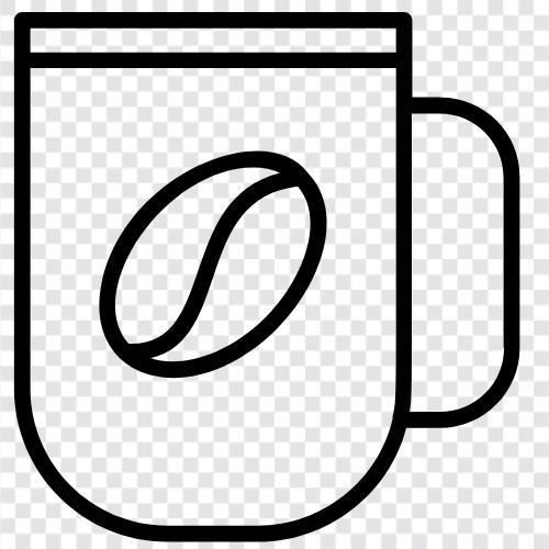 Kaffeetasse, Kaffeekanne, Café, Kaffeehaus symbol