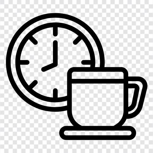 COFFEE MUGS, COFFEE POTS, COFF, COFFEE TIME symbol