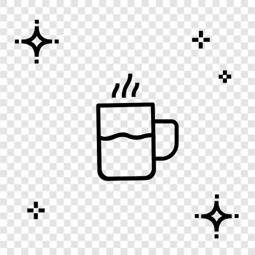 coffee, caffeine, java, black icon svg