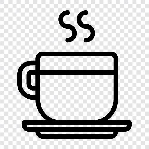 Kaffee, Tee, Kakao, Eisgetränk symbol