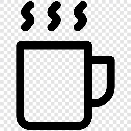kahve, çay, cocoa, frappuccino ikon svg