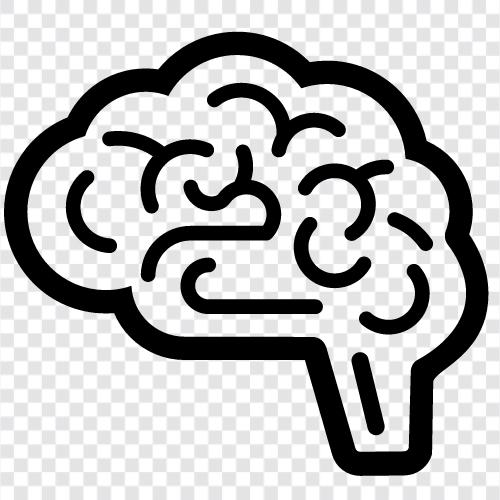 cognition, intelligence, memory, problem solving Значок svg