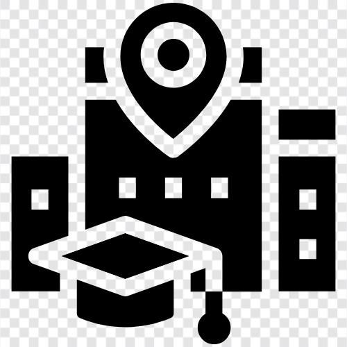 college, education, classes, degree icon svg