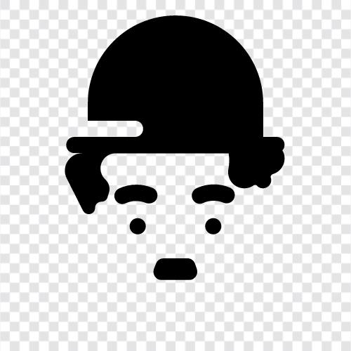 comedian, actor, filmmaker Charlie Chaplin, movies icon svg