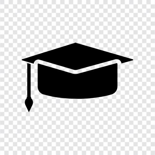 Beginn, Abschlussrede, Hochschulabschluss, Abschlussfeier symbol