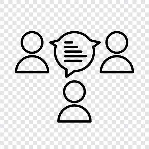 communication, discussion, speaking, dialogue icon svg