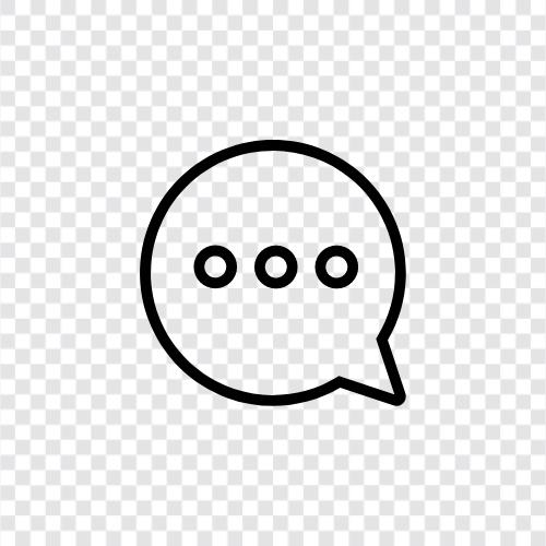 communication, talk, discussion, dialogue icon svg