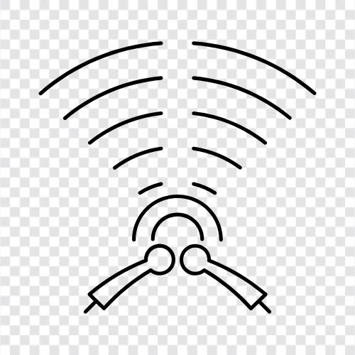 communications, wireless, wireless signal, transmission icon svg