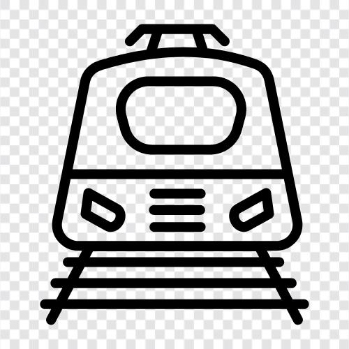 commuter train, commutes, trains, transportation icon svg