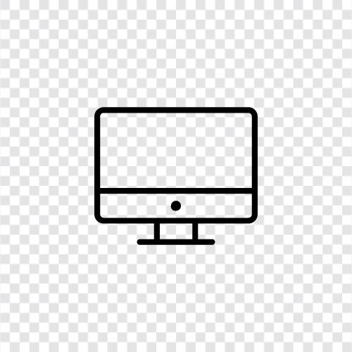 computer, monitor, device, digital icon svg