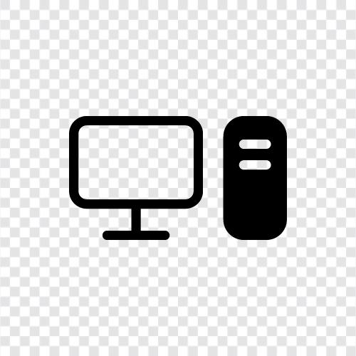 computer, laptop, computer desk, computer accessories icon svg