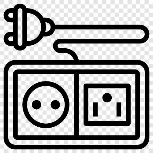 computer, USB, charger, power icon svg