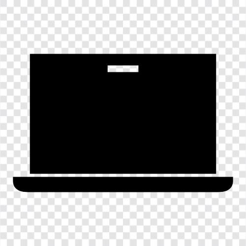 computer, laptop computer, netbook, ultrabook icon svg