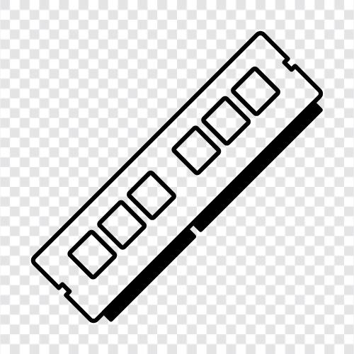 Computerspeicher, DDR4, Computersystem, Computerhardware symbol