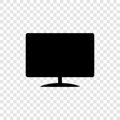 computer monitor, desktop monitor, laptop monitor, LCD monitor icon svg