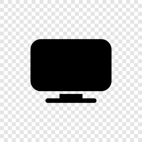 computer monitor, LCD monitor, LED monitor, laptop monitor icon svg