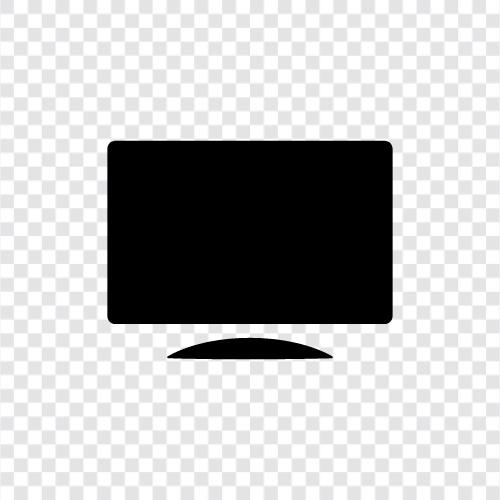 Computer Monitor, LCD Monitor, LED Monitor, Portable Monitor icon svg