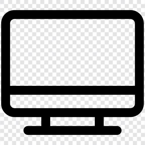 computer monitor, monitor display, computer display, Monitor icon svg