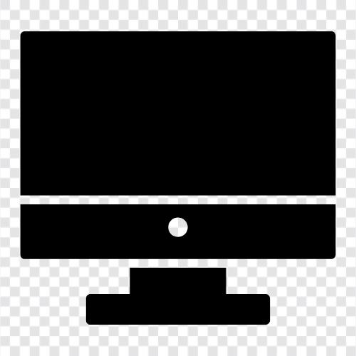 computer monitor, LCD monitor, TFT monitor, plasma monitor icon svg