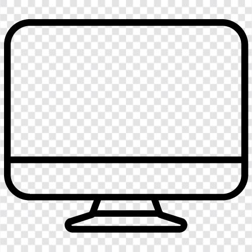 computer monitor, LCD monitor, plasma monitor, monitor resolution icon svg