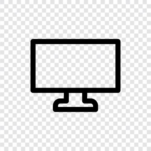 computer monitors, LED monitors, LCD monitors, monitor calibration icon svg