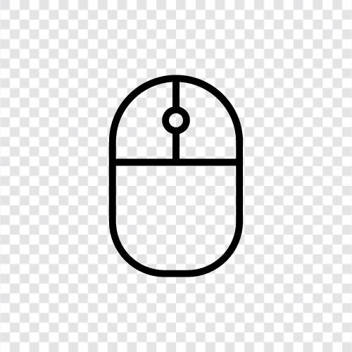 computer mouse, cursor, pointer, clicker icon svg