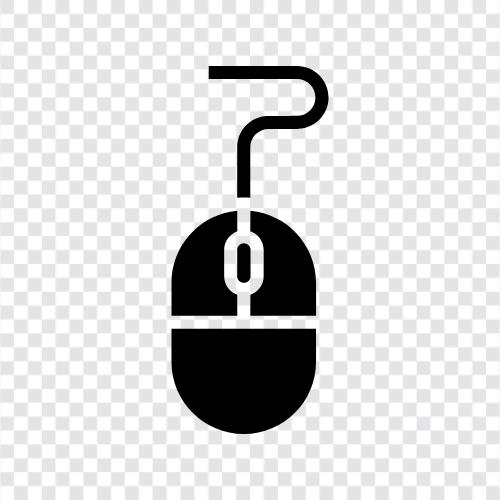 computer mouse, pointing device, pointer, cursor icon svg