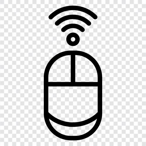 computer mouse, pointing device, trackball, wireless mouse icon svg