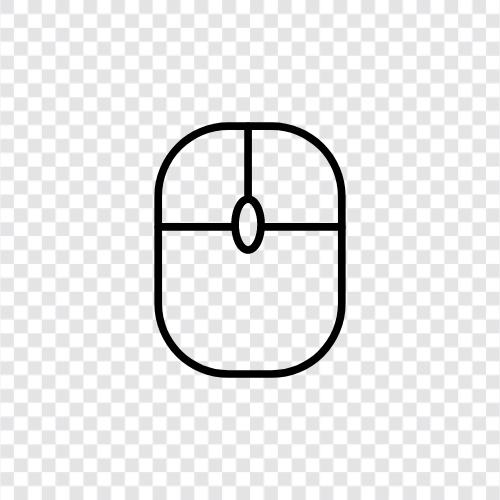 computer mouse, control, pointer, cursor icon svg