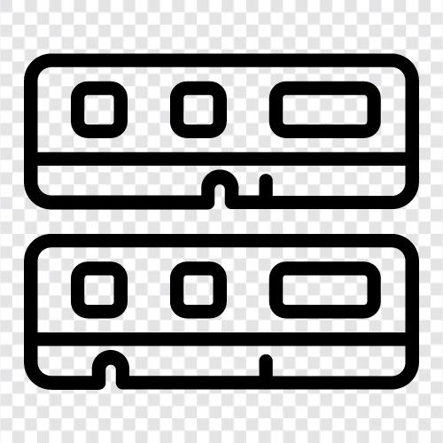 bilgisayar, bellek, sabit disk, işletim sistemi ikon svg