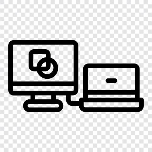 computer, monitor, desktop, laptop icon svg