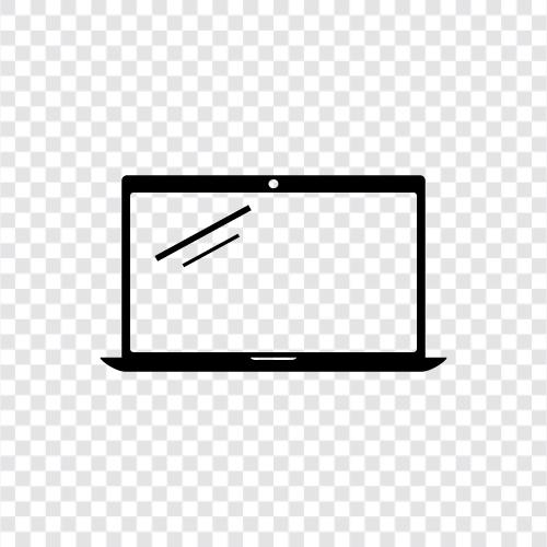 computer, notebook, ultrabook, gaming laptop icon svg