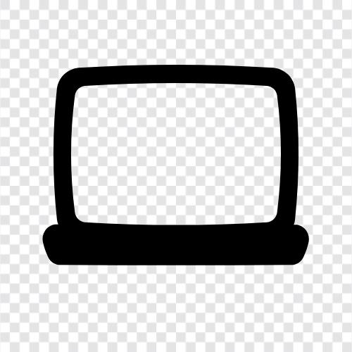 computer, device, portable, netbook icon svg