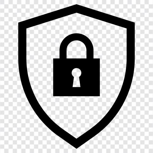 Компьютерная безопасность, взлом, онлайновая безопасность, пароль Значок svg