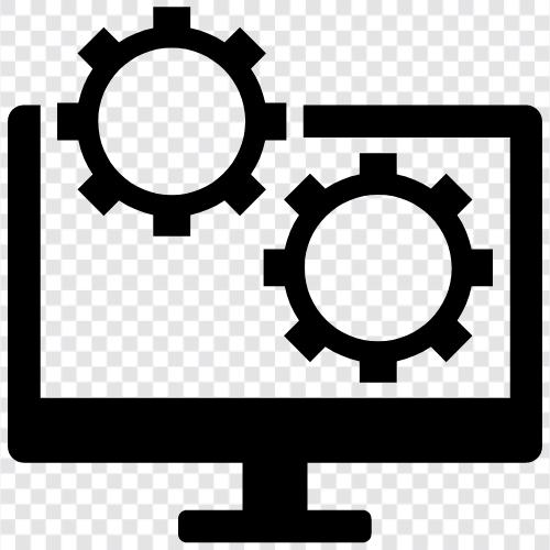 computer settings, computer settings for word, computer settings for excel, computer setting icon svg