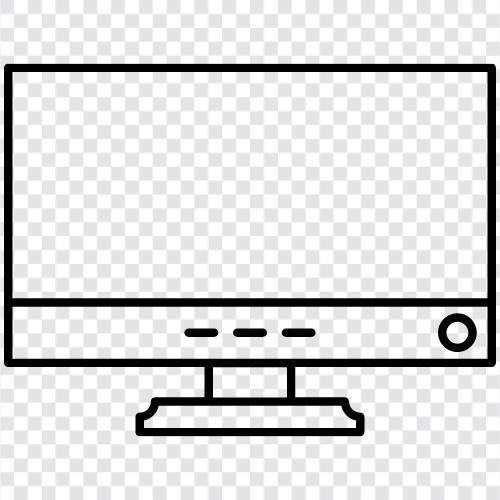Computersoftware, Computerhardware, Computernetzwerke, Computersicherheit symbol