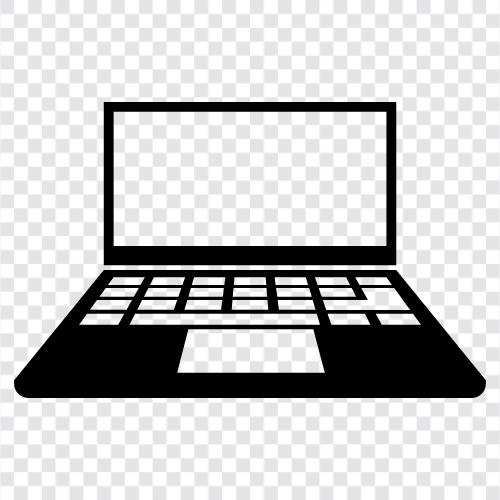 Computers, Laptop Battery, Laptop Stand, Laptop Sleeve icon svg