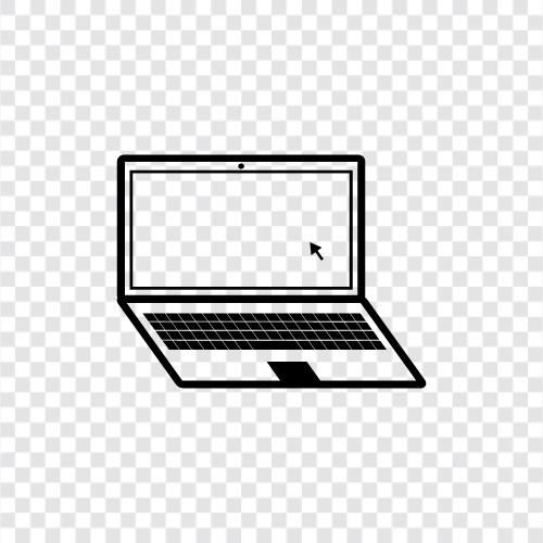 Computers, Laptops, PCs, Notebook icon svg